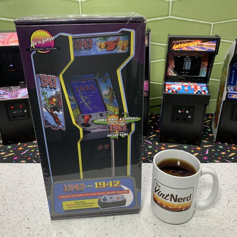 I'm going to need more coffee for a year end marathon! :p

#arcade #capcom #1943 #replicade #newwavetoys #productivitykiller #retrogaming #thevintnerd