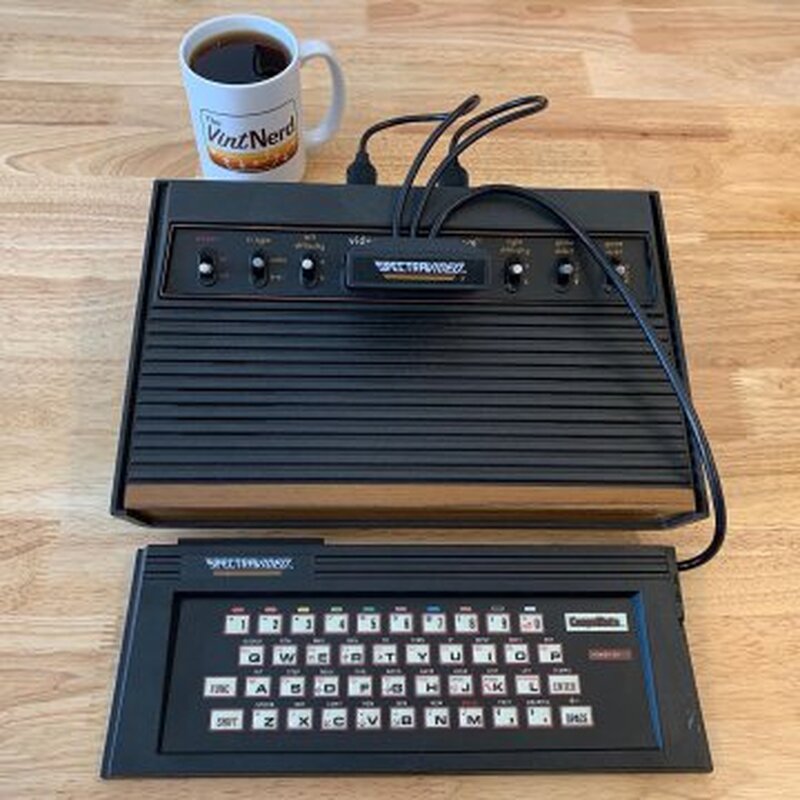 Bonus if the Spectravideo CompuMate SV010 home computer peripheral cassette storage interface works! Now the pressure is on to fix this Atari 2600. □

#Spectravideo #CompuMate #SV010 #Atari #Atari2600 #AtariVCS #VintageComputing #RetroComputers #RetroGaming #TheVintNerd