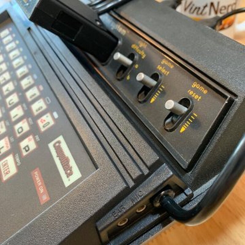 Bonus if the Spectravideo CompuMate SV010 home computer peripheral cassette storage interface works! Now the pressure is on to fix this Atari 2600. □

#Spectravideo #CompuMate #SV010 #Atari #Atari2600 #AtariVCS #VintageComputing #RetroComputers #RetroGaming #TheVintNerd