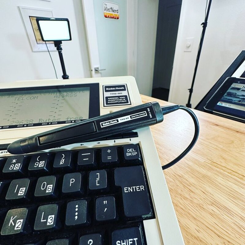 There's gotta be one lone company out there still dependent on this Bar Code Reader... Who Is It???! □

#Tandy #RadioShack #TRS80 #Model100 #M100 #ModelT #DigitalWand #BarCodeReader #BCR #261183 #VintageComputing #RetroComputers #RetroGaming #TheVintNerd