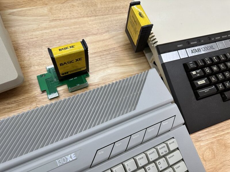 OSS had it going on in the day! □ (Also showing some fun cartridge port extensions)

#MAC65 #OSSMAC65 #BASICXL #BASICXE #Action #OSSAction #Atari #Atari8Bit #Atari800 #Atari1200XL #Atari800XL #Atari130XE #VintageComputing #RetroComputers #RetroGaming #TheVintNerd